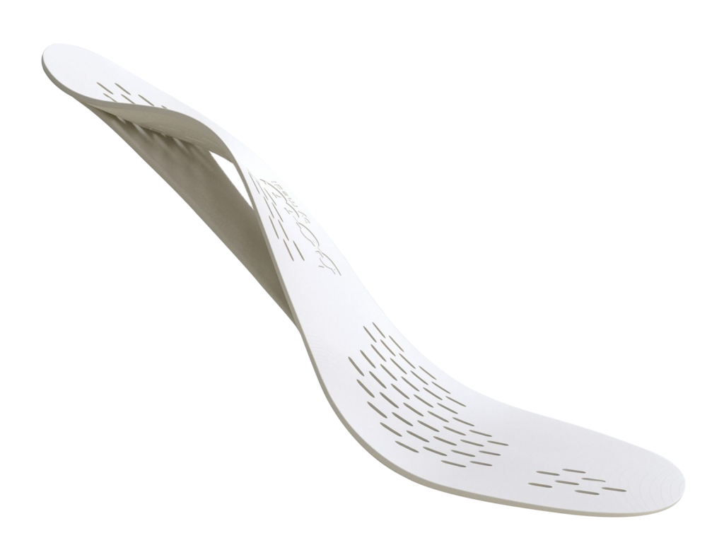 Medi Bow, 3D-Einlage, die sich vor allem bei Fußfehlstellungen wie dem Knick-Senkfuß eignet